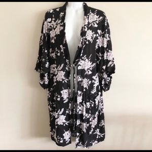 Spiritual gangsta kimono/cover up